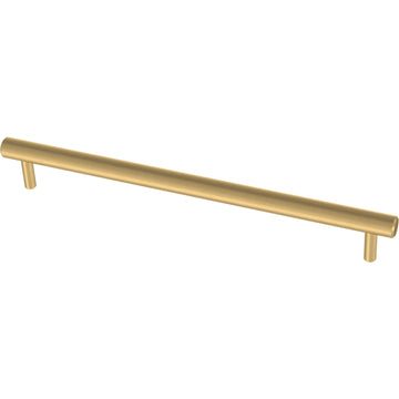 ) - Satin Gold Cabinet Handles, 12 Inch Hole Center, Casual Pulls for Drawers, Kitchen Cabinet Door, Dressers