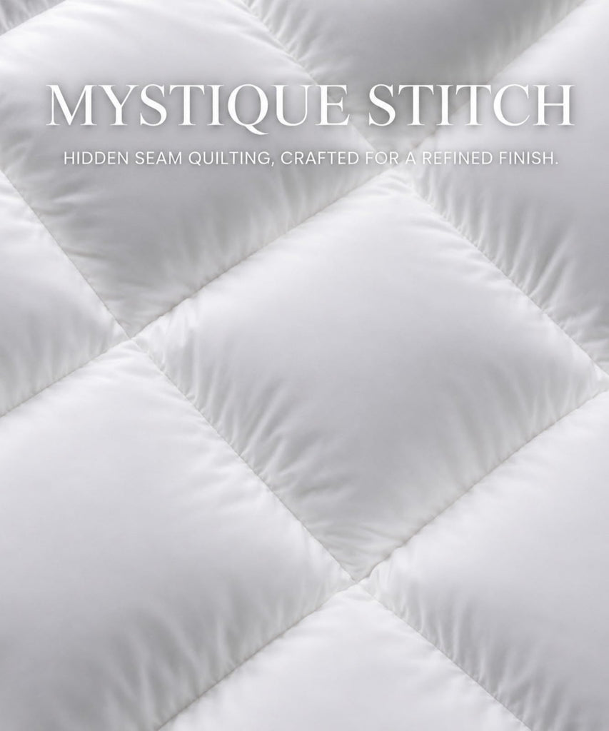Goose Feather Down Fiber Comforter 100% Cotton Shell King Size Duvet Insert