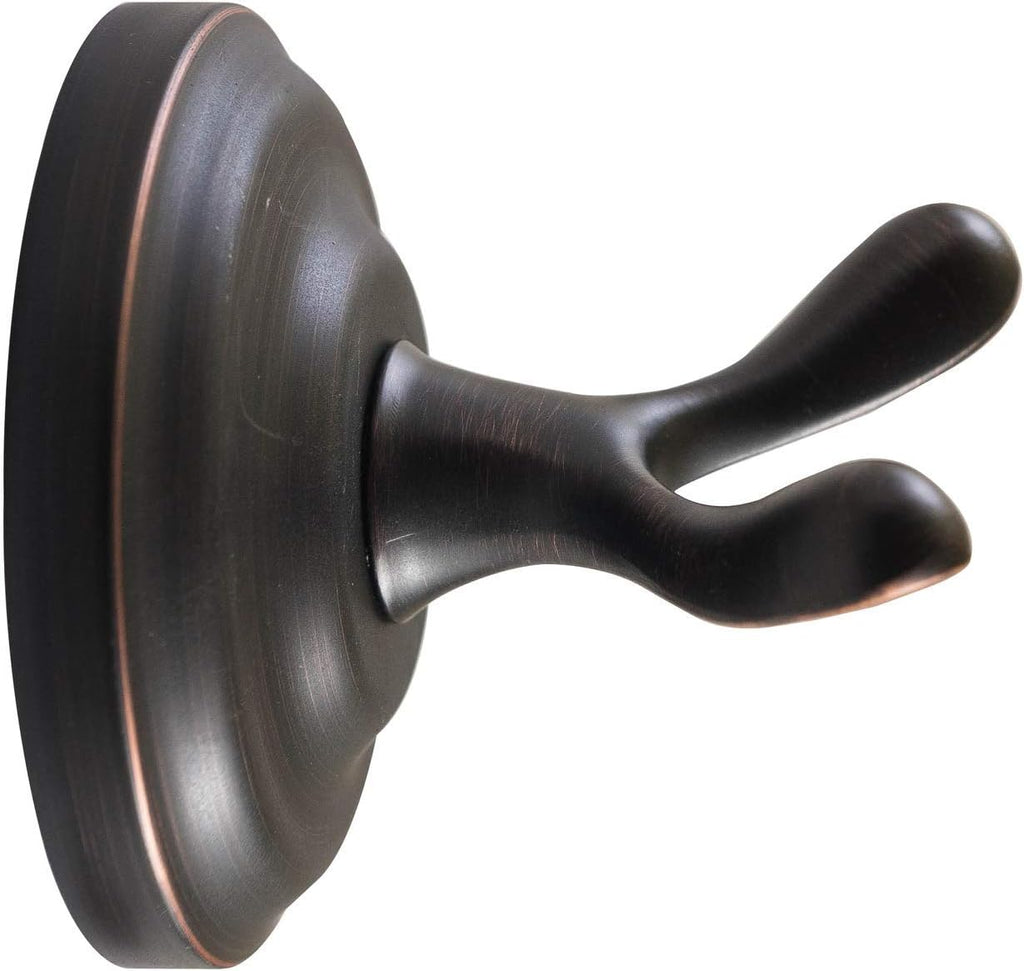Bathroom Accessories Set, Bath Hardware, Includes Robe Hook, Toilet Paper Holder, Towel Ring, 18" & 24" Towel Bar