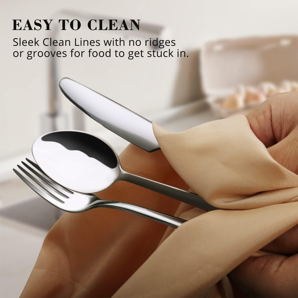 40-Piece Silverware Set, Flatware Set for 8