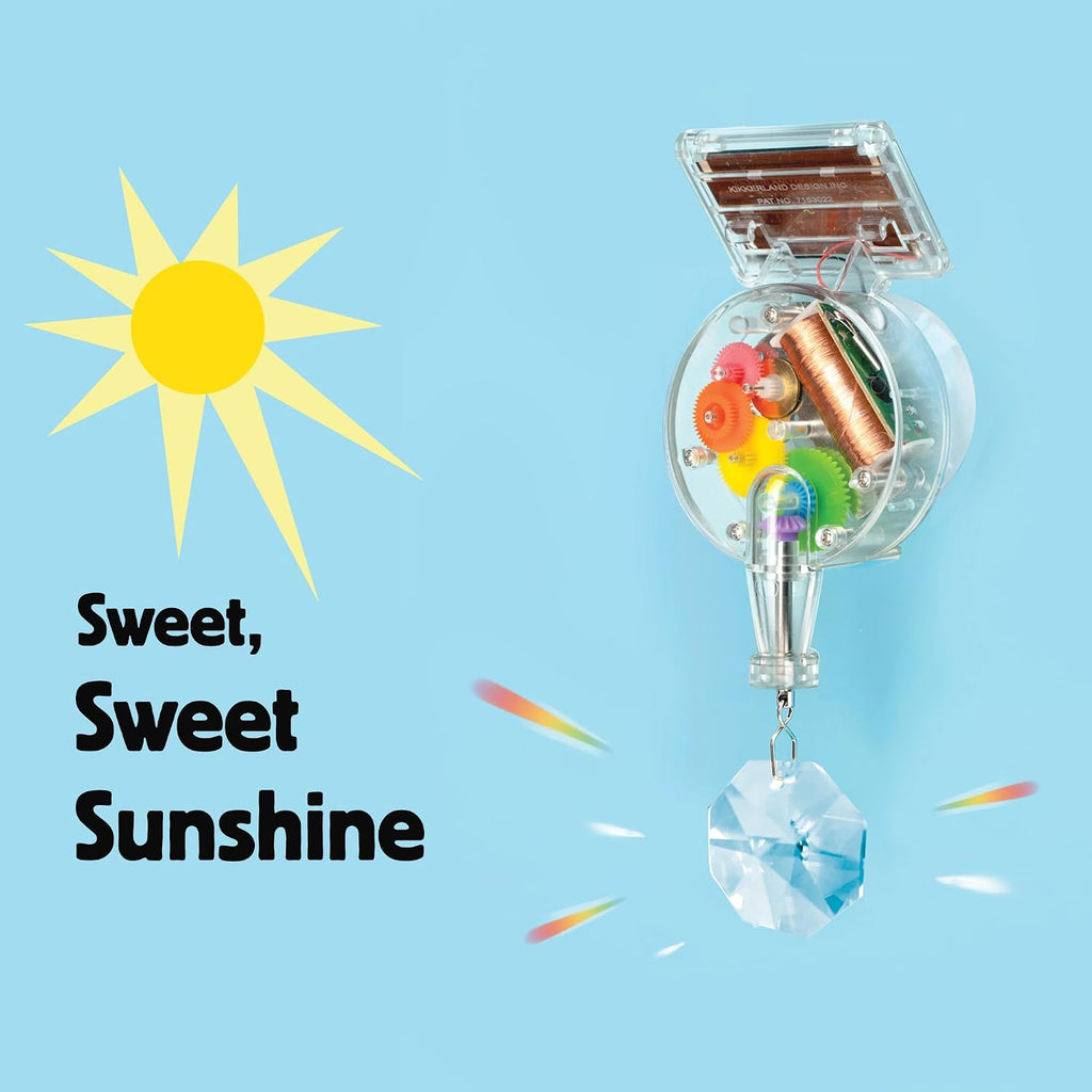 Solar Powered Rainbow Maker – Prism Suncatcher