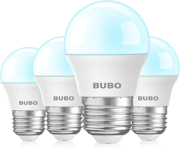 LED Refrigerator Light Bulb 40 Watt Equivalent, Fridge Light Bulb 120V, Appliance Bulb Daylight 5000K, A15 E26 Medium (4 Pack)