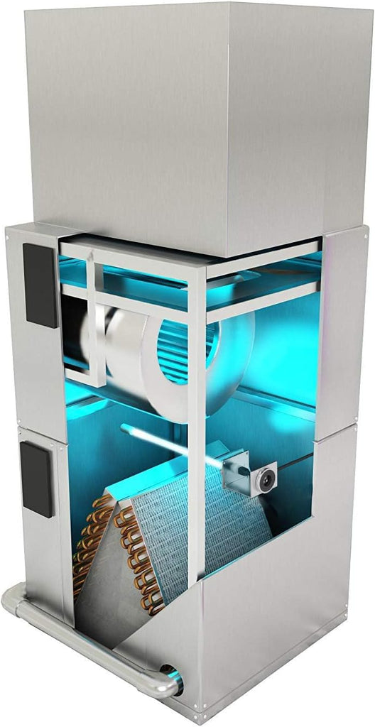 R600 24v HVAC Air Purifier UV Light Coil Cleaner Germicidal 14" 18W UVC for AC Air Conditioning with