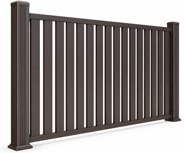 Metal Fence Panels for Outdoor Privacy Aluminum Alloy Customizable Fence Panels for Garden & Yard, 50 * 50