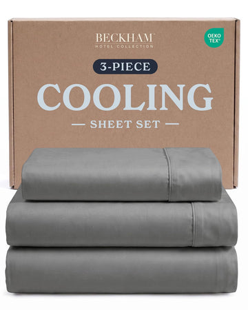 Twin 3 Piece Cooling Sheet Set for Hot Sleepers