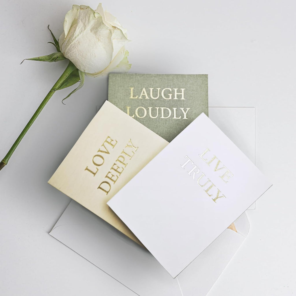 Aesthetic Decorative Books, Set of 3 Linen Faux Books for Decoration | Fake Book Boxes with Storage Space, No