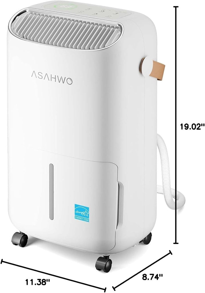 Dehumidifier for Basement,Home,Bathroom,Bedroom 45 pint/Day 4500 Sq ft Dehumidifiers with Drain Hose