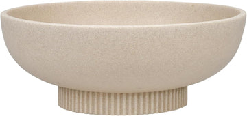 Large Resin Pedestal Decorative Bowl - Modern Handicraft Bowls Decor - Fruit Bowl Counter - Key Bowl Table,Artificial