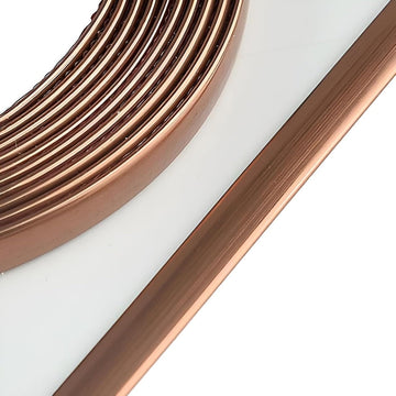 Molding Trim Peel and Stick,Self-Adhesive Wall Strips Metal-Like Electroplated Bright Silver Tape for Ceiling Walls