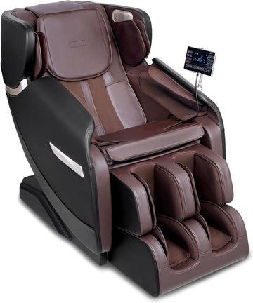 Massage Chair - Full Body Zero Gravity Recliner with Multi Auto Modes, 3D Shiatsu, Heating, Bluetooth Speaker