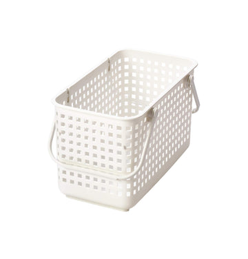 Laundry Laundry Storage with Handle, Stackable Laundry Basket (M) Approx. Width 10.9 x Depth 18.9 x Height 10.6