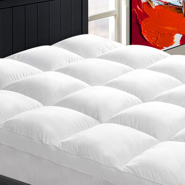 Full Mattress Topper for Back Pain, Thick Mattress Pad Cover