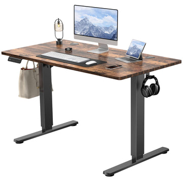 40 Inch Electric Standing Desk, Adjustable Height, Memory Desk
