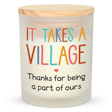 Christmas Teacher Gifts for Women - Vanilla Lavender Candle 10 oz