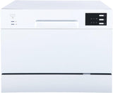 SD-2225DWA Countertop Dishwasher with Delay Start & LED - White