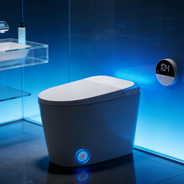 Tankless One-Piece Smart Toilet in ADA Height with Heated Seat & Auto Lid | 1000g MaP