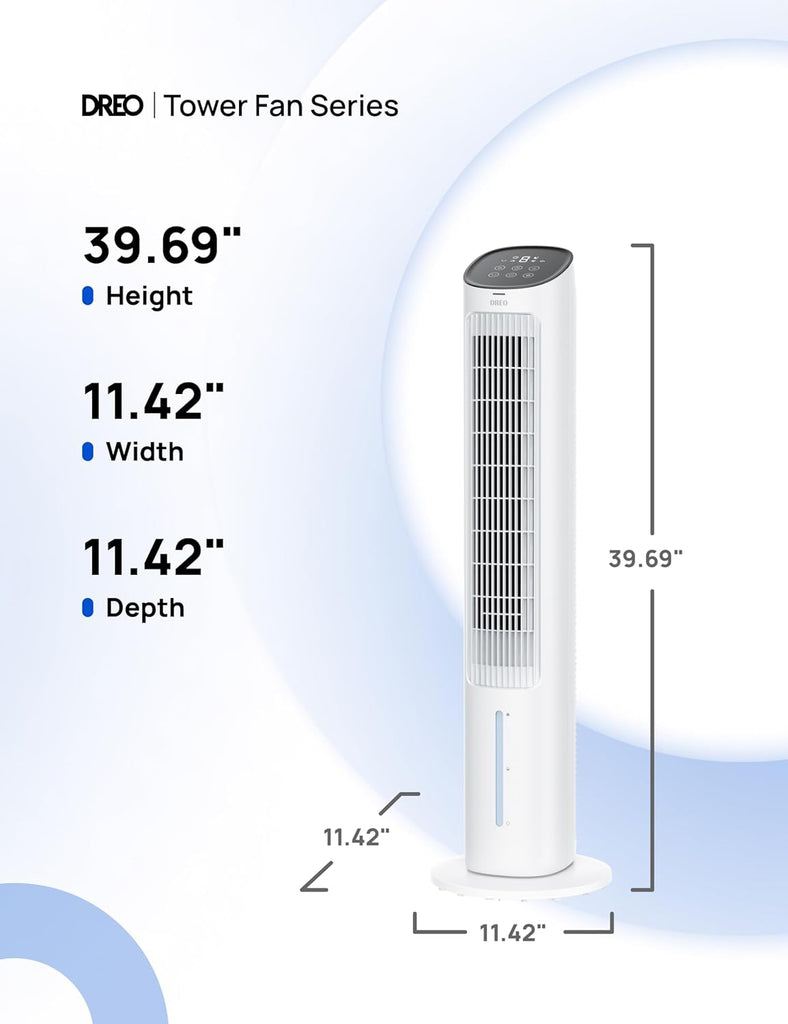 Portable Air Conditioners Fan, 40” Standing Fans that Blow Cold Air, Portable AC