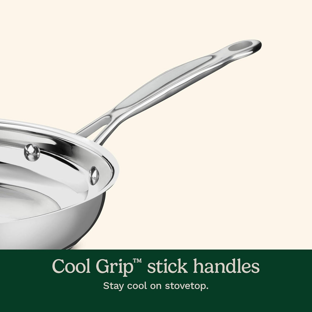 77-10P1 10-Piece Chef's-Classic-Stainless Collection, Cookware Set