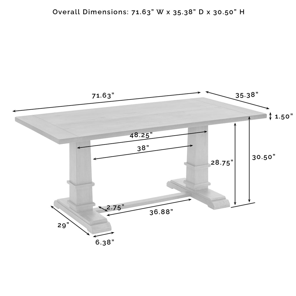 Joanna Dining Table, Farmhouse Style