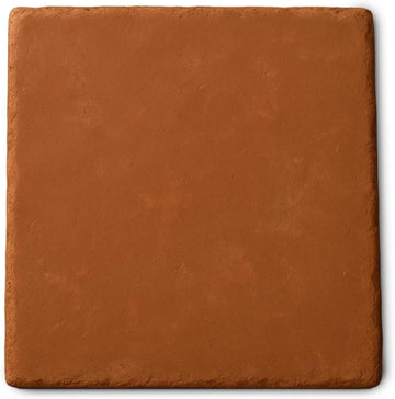 Lincoln Saltillo Tile 12x12 | Unsealed Handmade Square Mexican Terracotta Floor Tile - (12x12, 10, Count)