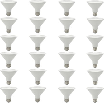 PAR30 LED Bulb Short Neck Flood Light Dimmable 9W (75W Equivalent) 750 Lumen E26 Standard Medium Base 5000K Bright