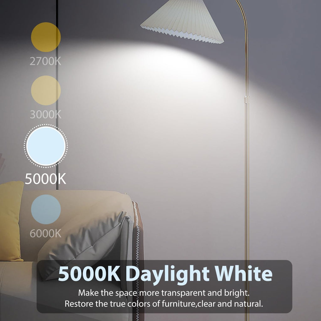 24 Pack LED Bulbs Daylight White 5000K, 60 Watt Equivalent A19 Standard Bulbs, E26 Base, 800 LM, Efficient 9W Energy