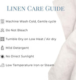 Premium 100% Pure Linen Tablecloth 70"x120" Rectangle, Double Hemstitched Table Cover for Dinner, Pa