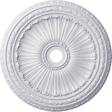35 1/8"OD x 4 7/8"ID x 2 1/2"P Viceroy Ceiling Medallion (Fits Canopies up to 4 7/8")