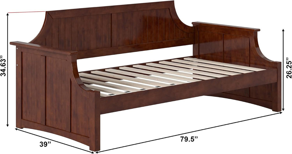 Cambridge Wood Daybed, Twin, Walnut