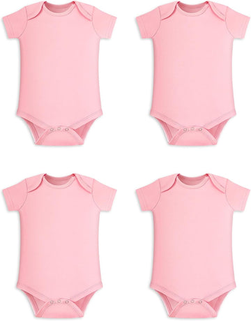 Unisex Baby Cotton Short Sleeve Bodysuit