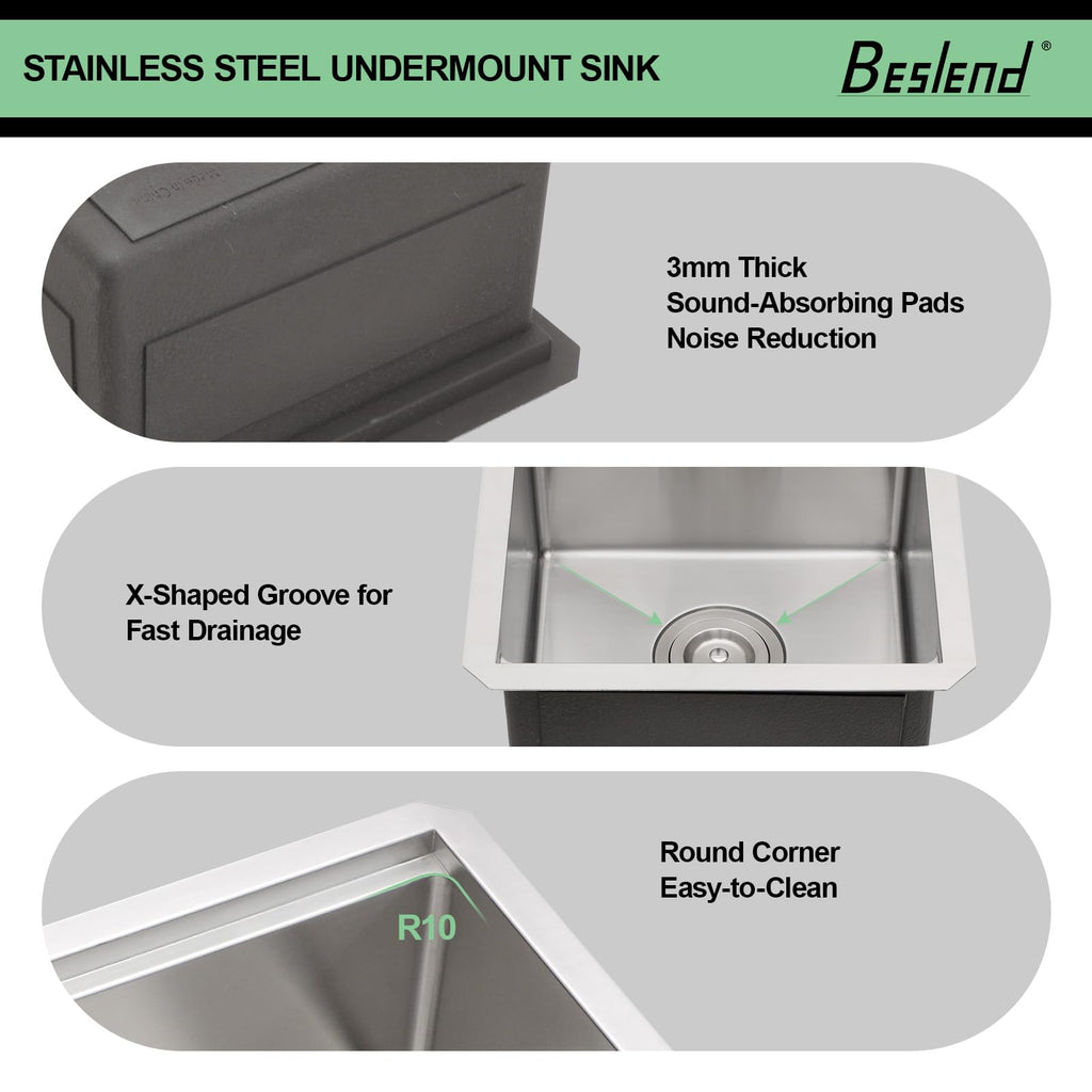 15 Undermount Bar Sink