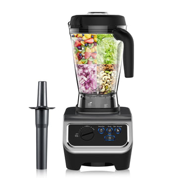 1500w Blender with Pre-set Blending Programs, 64oz Heavy Duty Profession-grade Blender for Smoothies, Soups, Dips