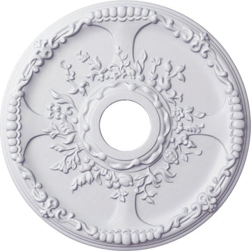 18-Inch OD x 3 1/2-Inch ID x 1 3/8-Inch P Antioch Ceiling Medallion
