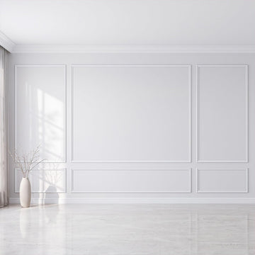 Peel and Stick Wall Molding Kit, 6-Frame 3D Premade