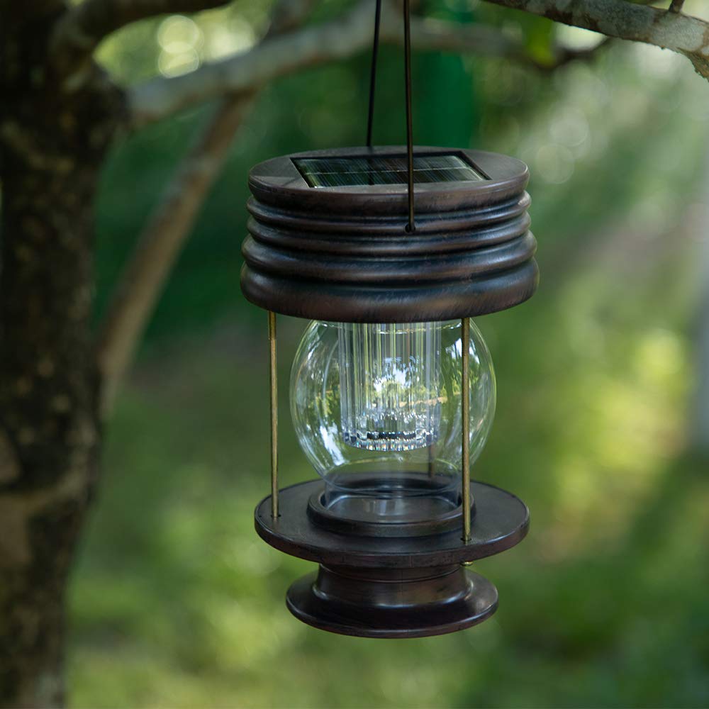 Solar Lanterns Outdoor, Hanging & Table lights Patio Decor 2PK