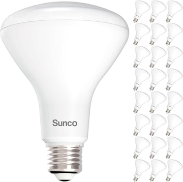 24 Pack BR30 Light Bulbs LED, Recessed Can Light Bulbs, Indoor Flood Bulb, 850 LM, 11W (65W Equivalent), 3000K Soft