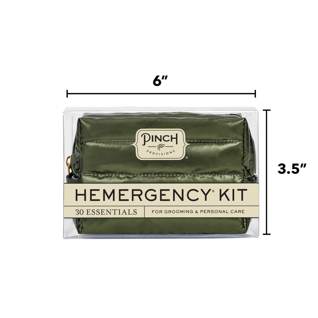 Hemergency Kit for Men, Includes 30 Style & Grooming Essentials, Gift & Accessory for Grooms, Best Man, Personal