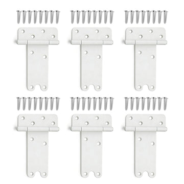 6 Pack 6" Door Hinges, 280 Lbs Capacity Heavy Duty Gate Hinges