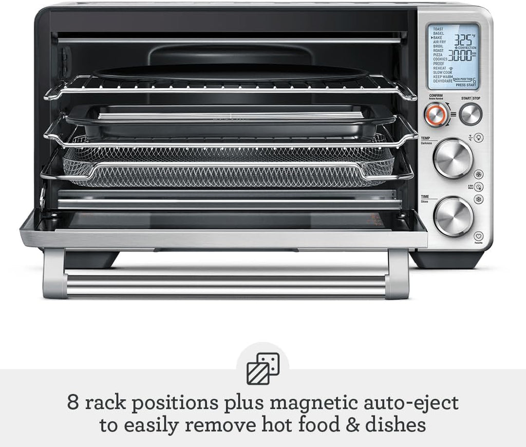 BOV950BSS Joule Smart Oven Air Fryer Pro Countertop Oven, Brushed Stainless Steel