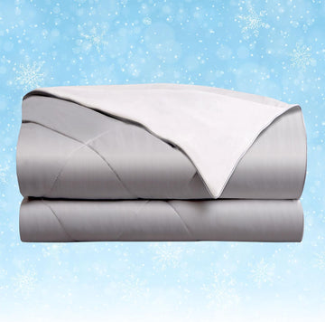 Cooling Blanket Twin 60x90 - Q-Max 0.47 Cool Rating - Lightweight Blanket with Nano Technology for Temperature