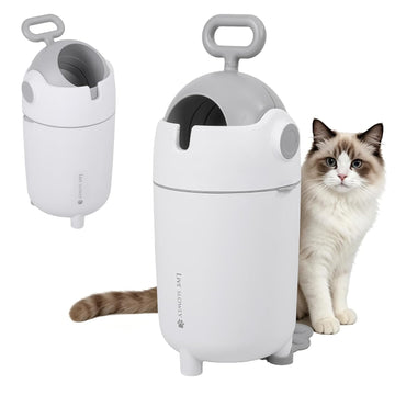 Nursery Diaper Pail with Odor-Free Seal and Child-Safe Lock