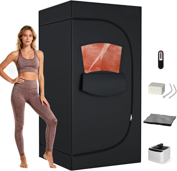 Portable Steam Sauna for Home, Personal Full Body Sauna Tent with 2.6L 1000W Steamer