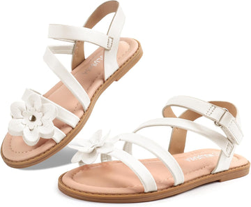 Toddler Girls Sandals Open Toe Dress Sandals for Kids