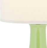 Paris Modern Green Ceramic 28-inch Bedroom Living Room Home Office Desk Nightstand Table Lamp (LED Bulb Included)