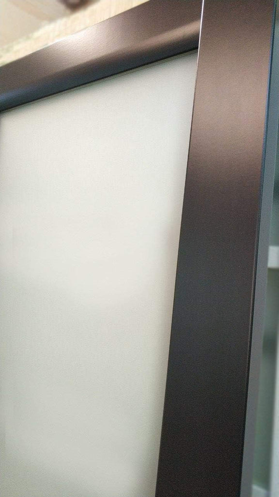 Planum 2102 | Double Swing Interior French Doors with Glass with Frosted Glass, Solid Wood, Hardware