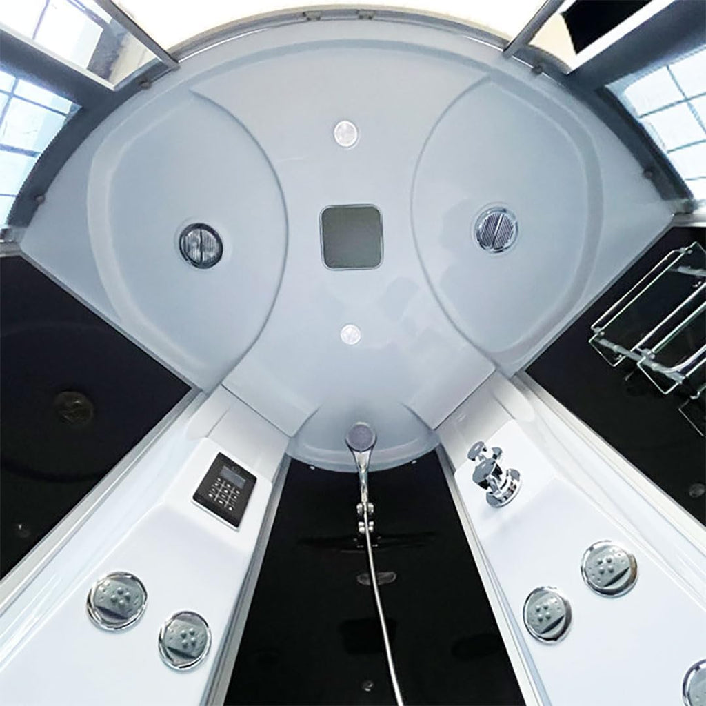 Whirlpool Bathtub and Shower MONTECARLO 59.05" Hydrotherapy with Heater Hot Tub