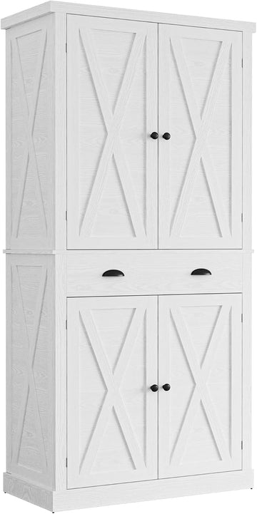 Storage Cabinet with Drawers and Doors | Open Shelves, Adjustable shelves, Organized essentials