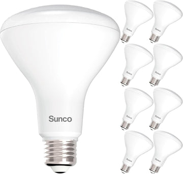 8 Pack BR30 Light Bulbs LED, Recessed Can Light Bulbs, Indoor Flood Bulb, 850 LM, 11W (65W Equivalent), 5000K