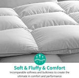 Oversized King Down Feather Fibers Duvet Insert