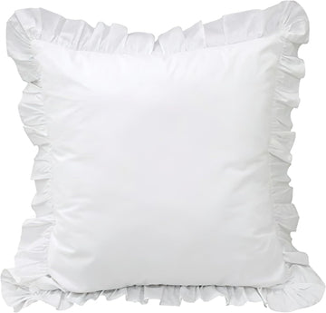 Queen's House 2-Piece White Euro Shams